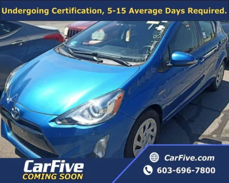 Blue 2016 Toyota Prius c Two for sale in Plaistow, NH