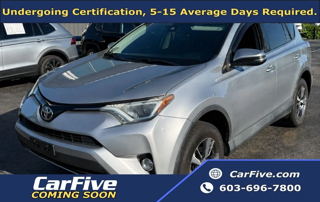 Silver 2017 Toyota RAV4 XLE for sale in Plaistow, NH