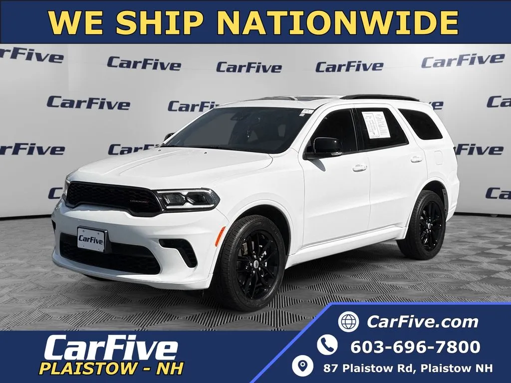 White 2024 Dodge Durango GT Plus for sale in Plaistow, NH