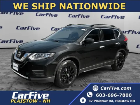 Black 2017 Nissan Rogue SV for sale in Plaistow, NH