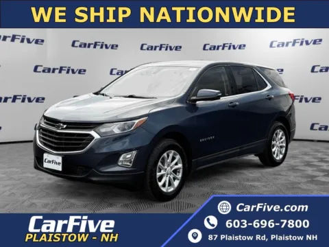 Blue 2019 Chevrolet Equinox LT for sale in Plaistow, NH