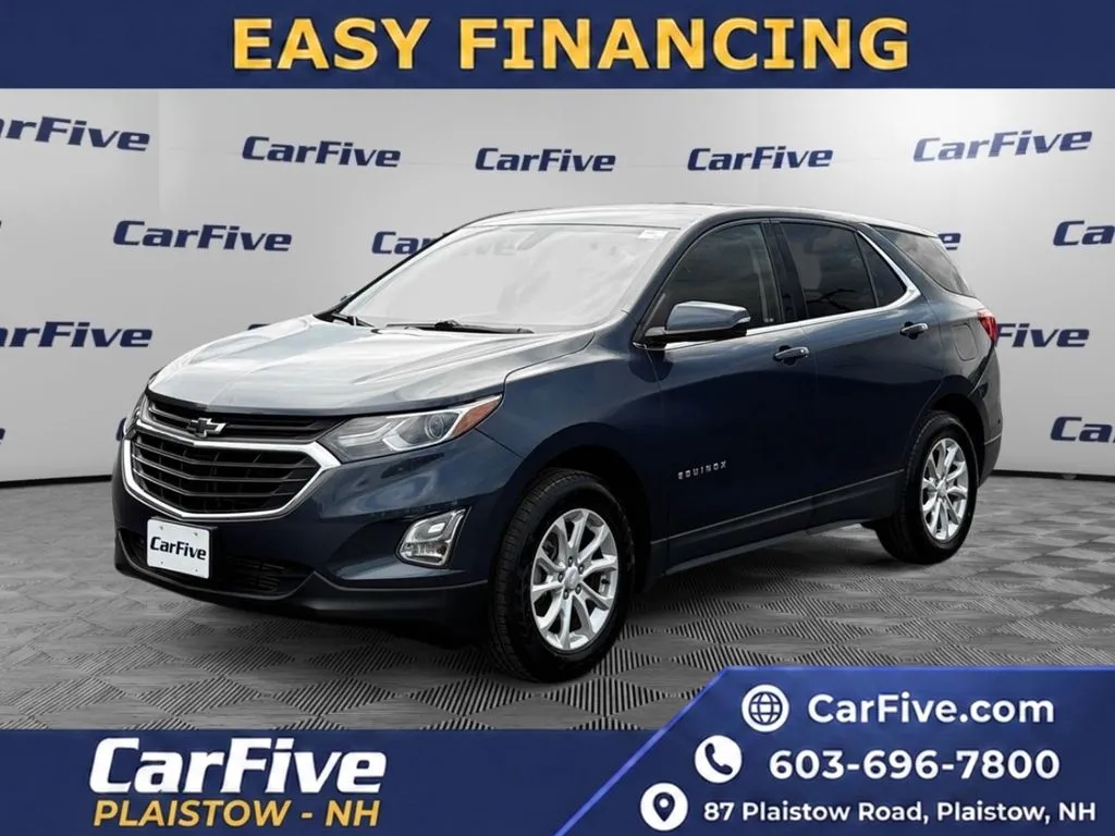 Blue 2019 Chevrolet Equinox LT for sale in Plaistow, NH
