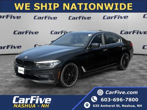 Black 2018 BMW 5 Series 540i xDrive for sale in Plaistow, NH