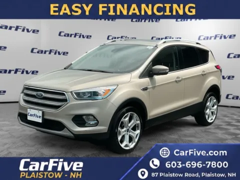 White 2017 Ford Escape Titanium for sale in Plaistow, NH