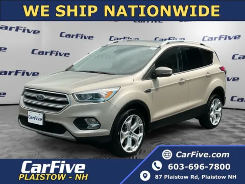 White 2017 Ford Escape Titanium for sale in Plaistow, NH