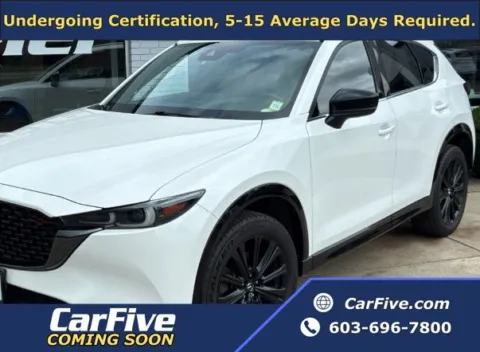 White 2022 Mazda CX-5 2.5 Turbo for sale in Plaistow, NH