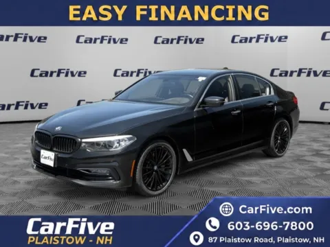 Black 2018 BMW 5 Series 540i xDrive for sale in Plaistow, NH