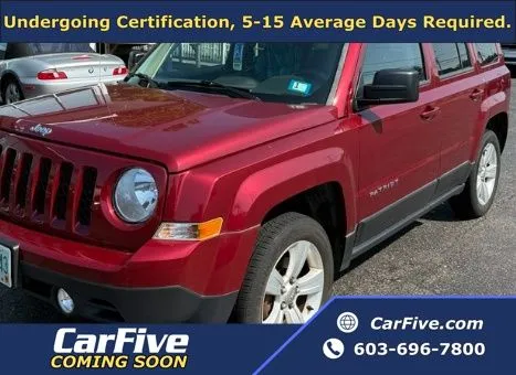 Red 2014 Jeep Patriot Latitude for sale in Plaistow, NH