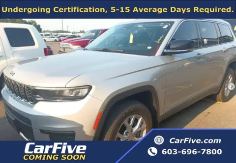 Silver 2021 Jeep Grand Cherokee L Limited for sale in Plaistow, NH