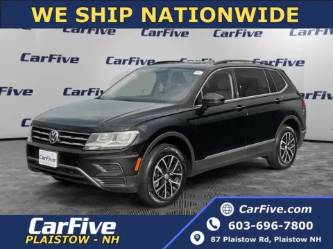 Black 2021 Volkswagen Tiguan 2.0T SE for sale in Plaistow, NH