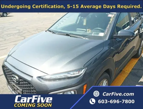 Gray 2021 Hyundai Kona SEL for sale in Plaistow, NH