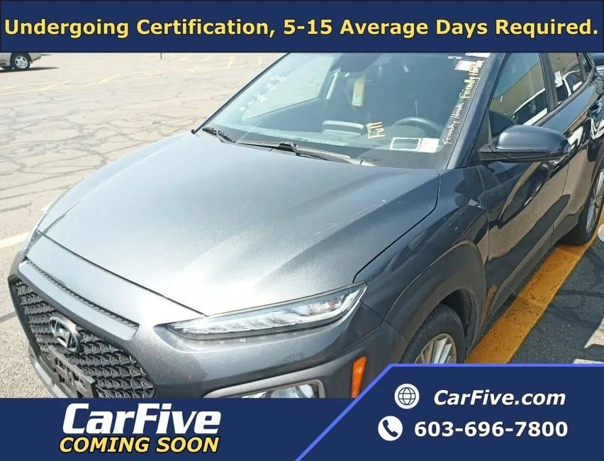 Gray 2021 Hyundai Kona SEL for sale in Plaistow, NH