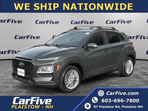 Gray 2021 Hyundai Kona SEL for sale in Plaistow, NH