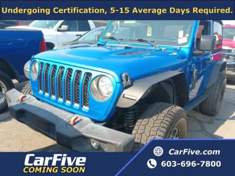 Blue 2021 Jeep Wrangler Rubicon for sale in Plaistow, NH