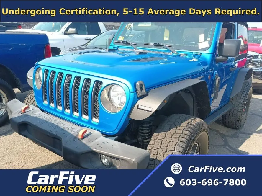 Blue 2021 Jeep Wrangler Rubicon for sale in Plaistow, NH