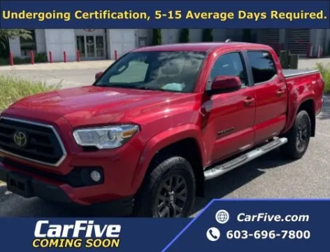 Red 2022 Toyota Tacoma SR5 for sale in Plaistow, NH