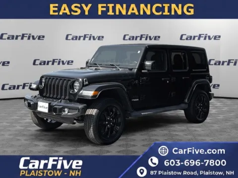 Black 2021 Jeep Wrangler Unlimited Sahara High Altitude for sale in Plaistow, NH