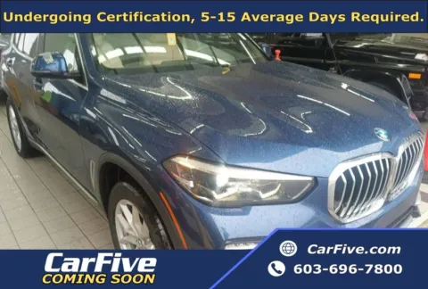 Blue 2019 BMW X5 xDrive40i for sale in Plaistow, NH