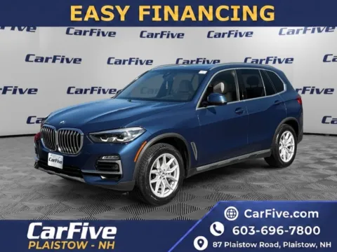 Blue 2019 BMW X5 xDrive40i for sale in Plaistow, NH