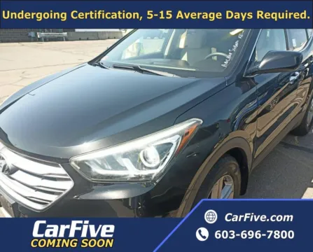 Black 2017 Hyundai Santa Fe Sport 2.4 Base for sale in Plaistow, NH