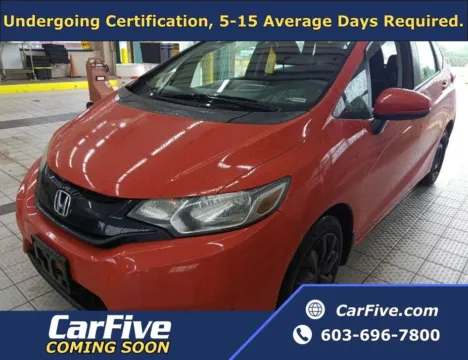 Red 2015 Honda Fit LX for sale in Plaistow, NH