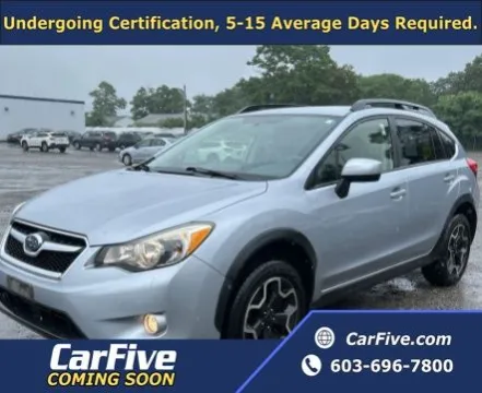 Silver 2015 Subaru XV Crosstrek 2.0i Premium for sale in Plaistow, NH