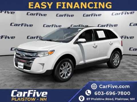 White 2014 Ford Edge Limited for sale in Plaistow, NH