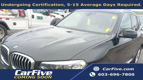 Black 2021 BMW X3 xDrive30i for sale in Plaistow, NH