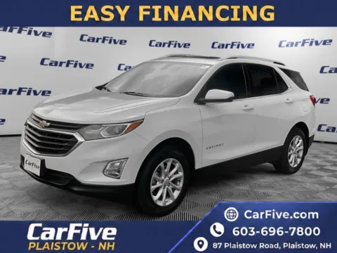 White 2018 Chevrolet Equinox LT for sale in Plaistow, NH