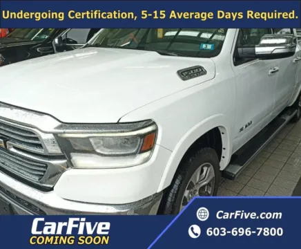 White 2020 Ram 1500 Laramie for sale in Plaistow, NH