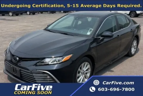 Black 2023 Toyota Camry LE for sale in Plaistow, NH
