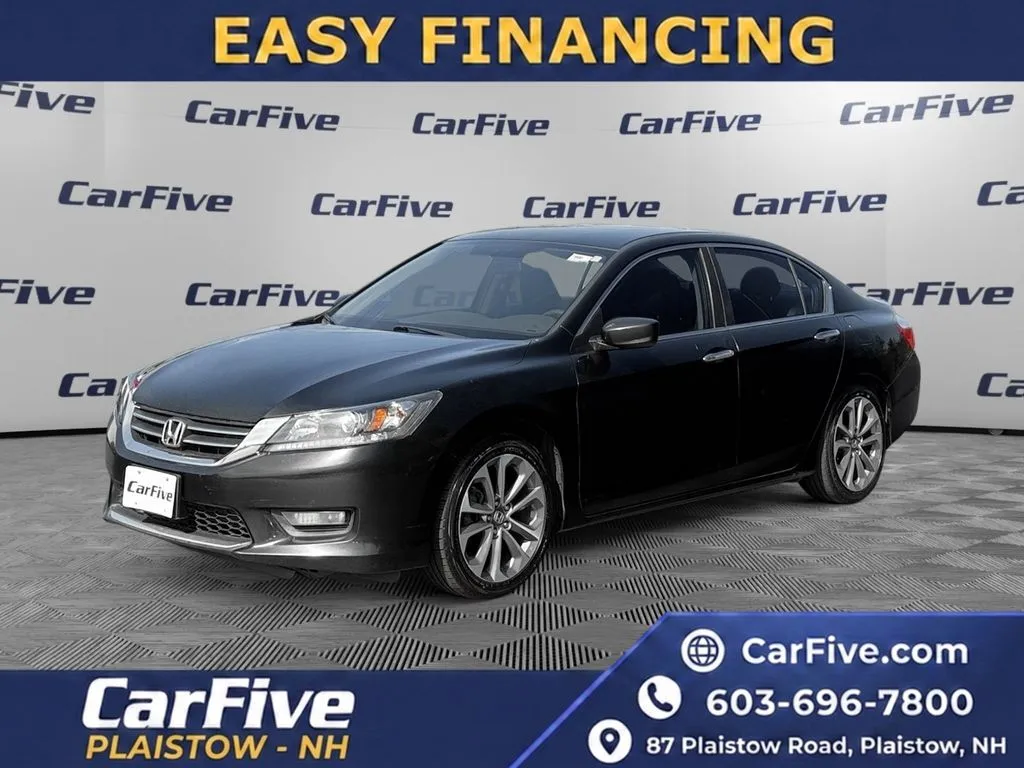Black 2014 Honda Accord Sport for sale in Plaistow, NH