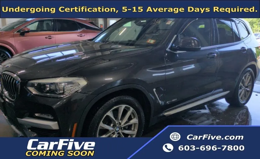 Gray 2018 BMW X3 xDrive30i for sale in Plaistow, NH