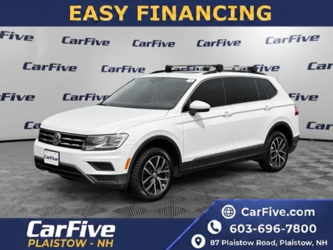 White 2021 Volkswagen Tiguan 2.0T SE for sale in Plaistow, NH