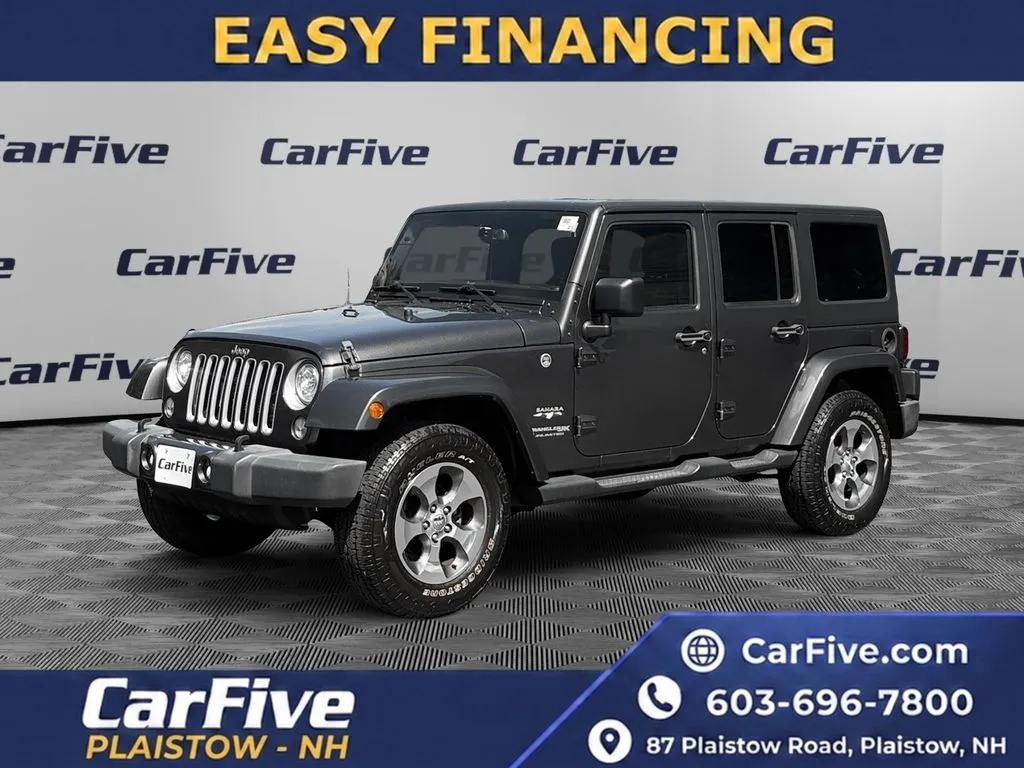 Unknown 2018 Jeep Wrangler JK Unlimited Sahara for sale in Plaistow, NH