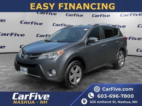 Gray 2015 Toyota RAV4 XLE for sale in Plaistow, NH