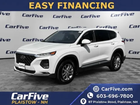 White 2019 Hyundai Santa Fe SEL for sale in Plaistow, NH