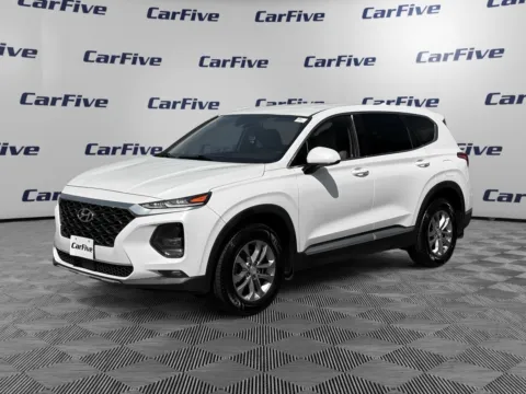 White 2019 Hyundai Santa Fe SEL for sale in Plaistow, NH