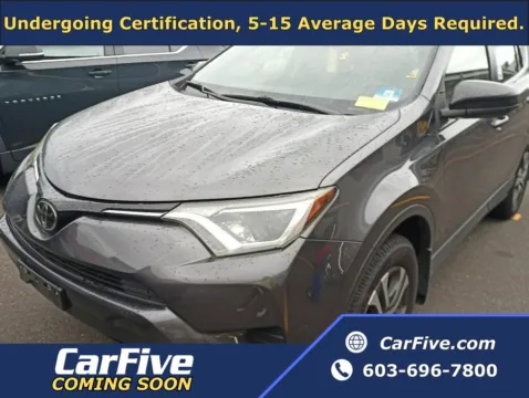 Gray 2018 Toyota RAV4 LE for sale in Plaistow, NH