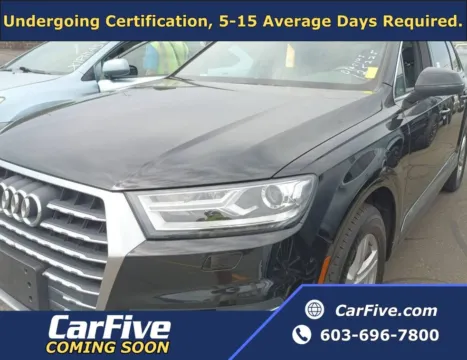 Black 2019 Audi Q7 45 Premium for sale in Plaistow, NH