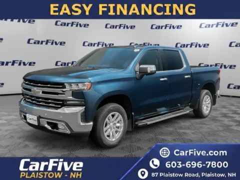 Blue 2019 Chevrolet Silverado 1500 LTZ for sale in Plaistow, NH