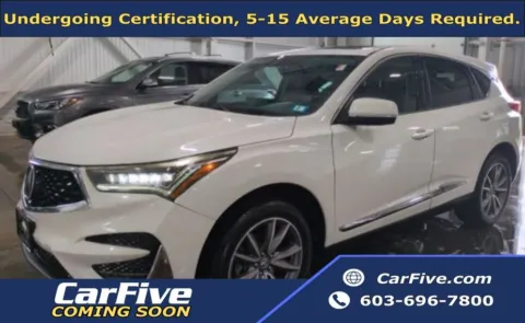 White 2021 Acura RDX Technology Package for sale in Plaistow, NH