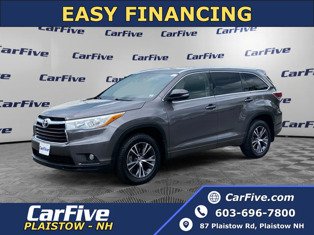 Used 2016 Toyota Highlander XLE V6 for sale in Plaistow, NH at