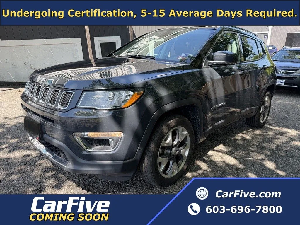Gray 2018 Jeep Compass Limited for sale in Plaistow, NH