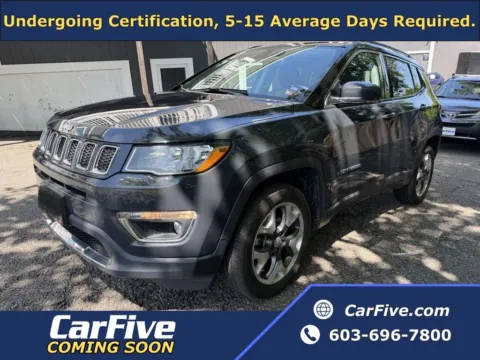 Gray 2018 Jeep Compass Limited for sale in Plaistow, NH