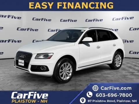 White 2016 Audi Q5 2.0T Premium for sale in Plaistow, NH