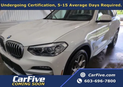 White 2021 BMW X3 xDrive30i for sale in Plaistow, NH
