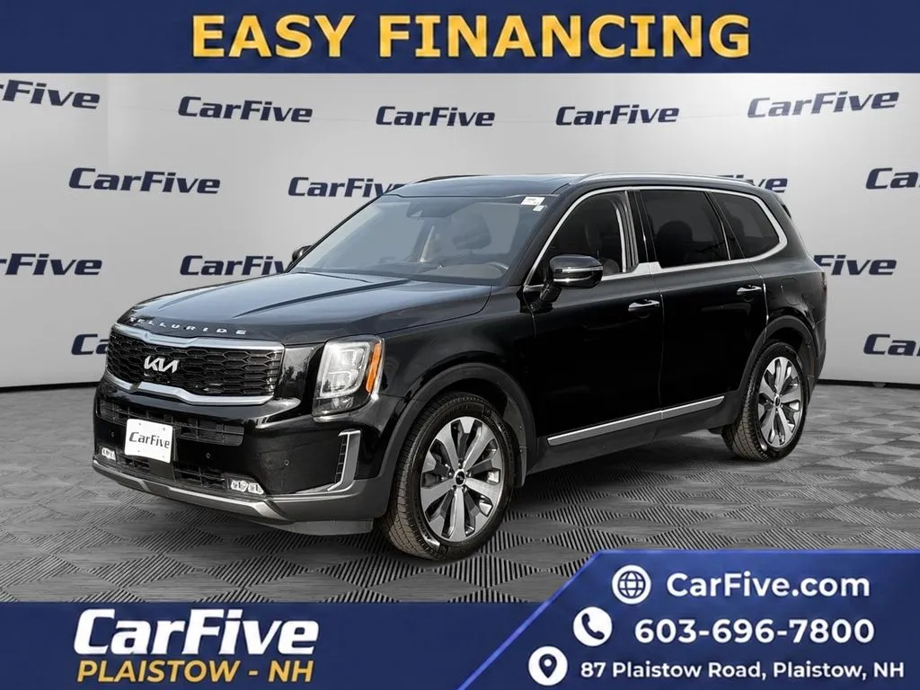 Black 2022 Kia Telluride SX for sale in Plaistow, NH