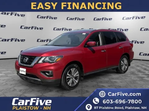 Red 2017 Nissan Pathfinder SL for sale in Plaistow, NH