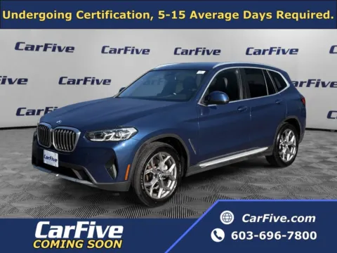 Blue 2022 BMW X3 xDrive30i for sale in Plaistow, NH